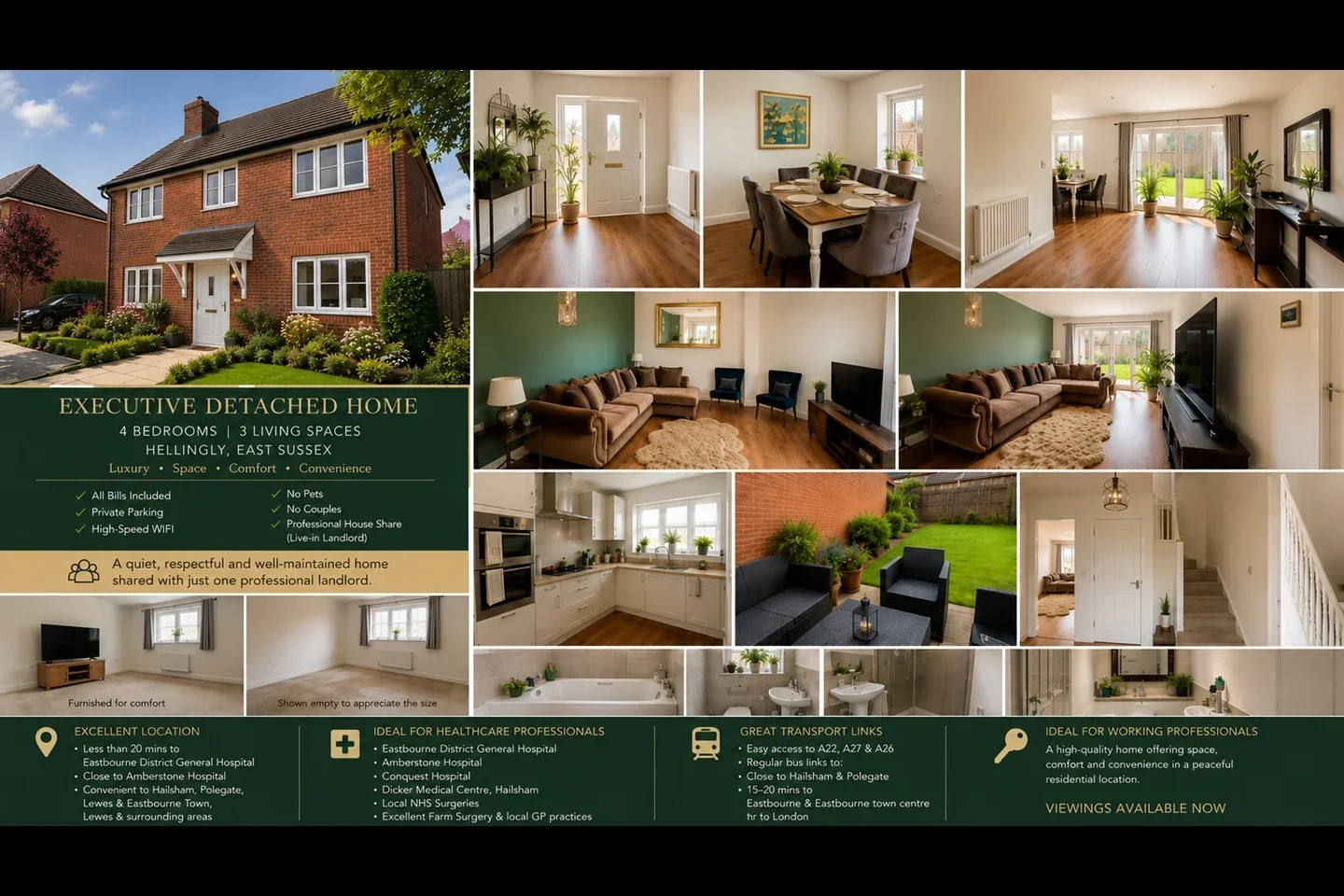 Room Hawthorn Way in Wealden