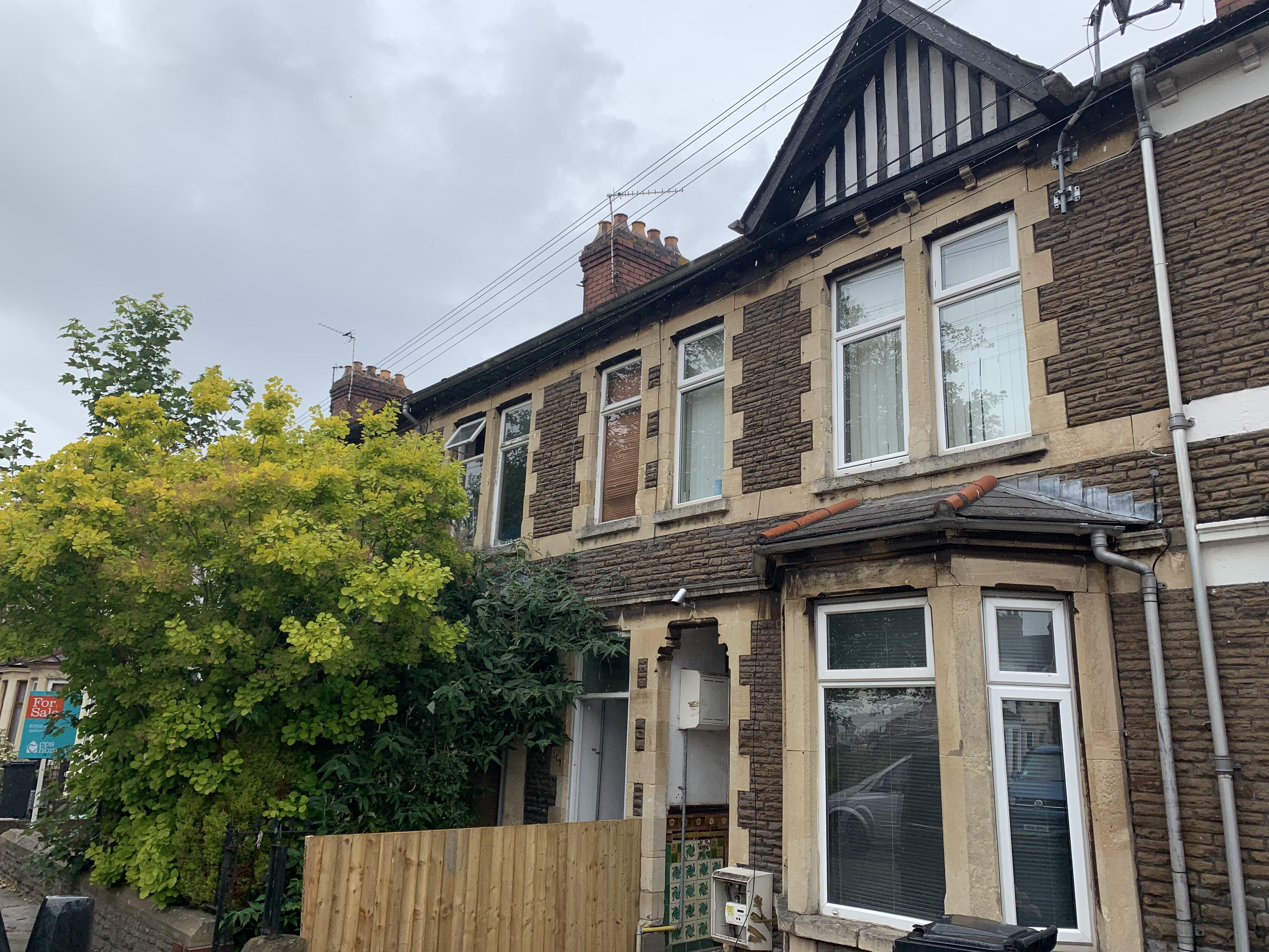 Flat Moorland Road in Cardiff