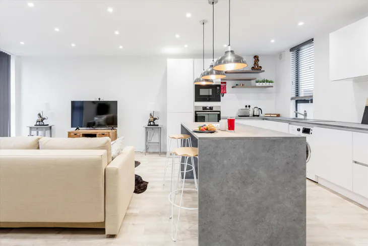 Flat Grange Road in Greater London