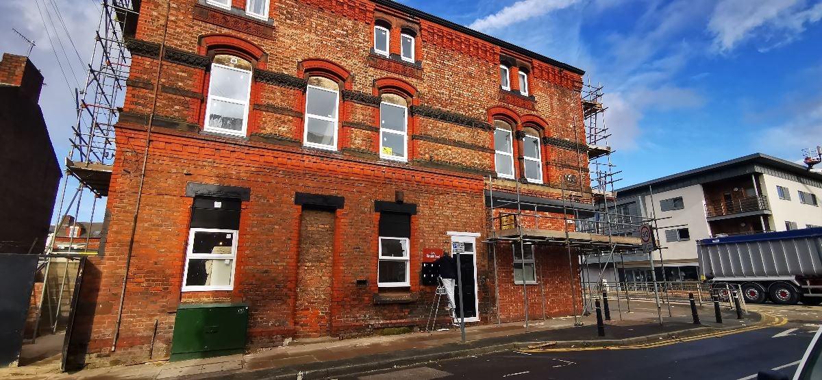 Flat Aintree Road in Bootle