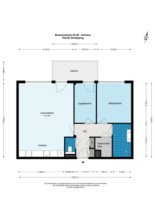 Appartement te huur: Broerenstraat, Arnhem