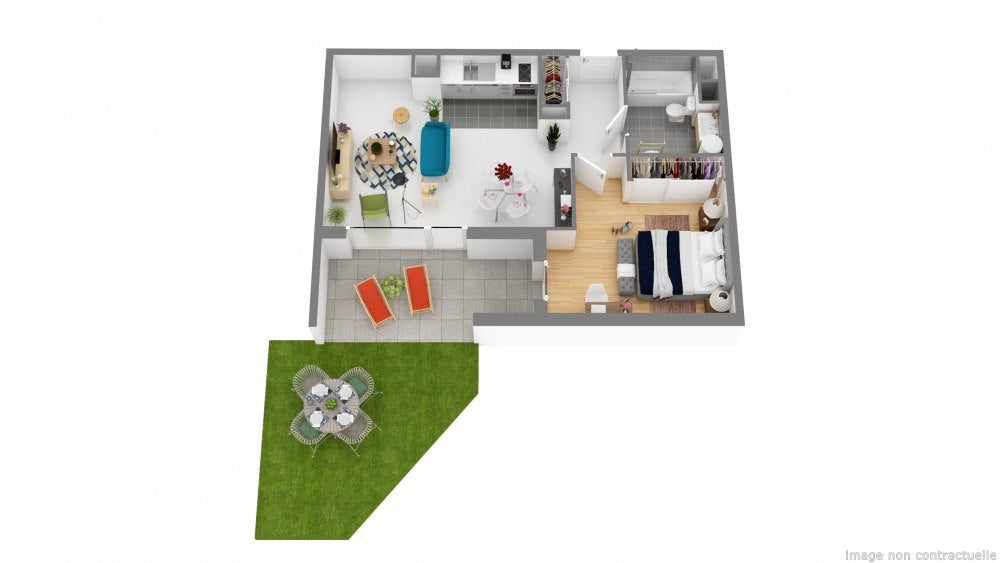 Appartement Avenue Barthélémy Salettes et Jean-Marie Manset à Castanet-Tolosan