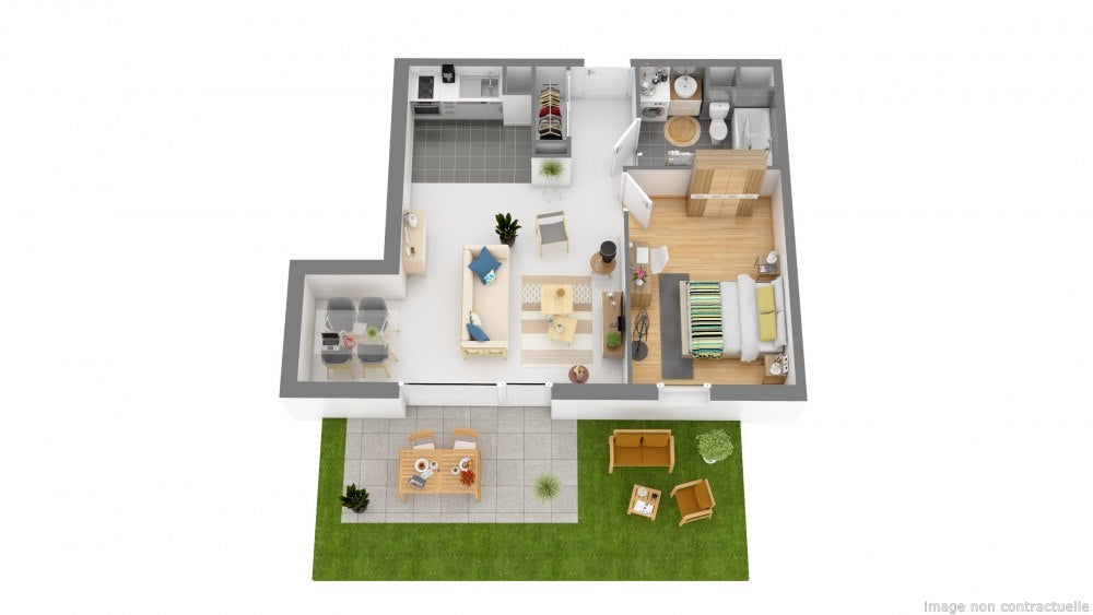 Appartement Avenue Barthélémy Salettes et Jean-Marie Manset à Castanet-Tolosan