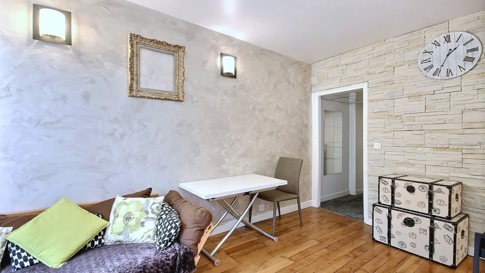 Flat Rue Buffon in Paris