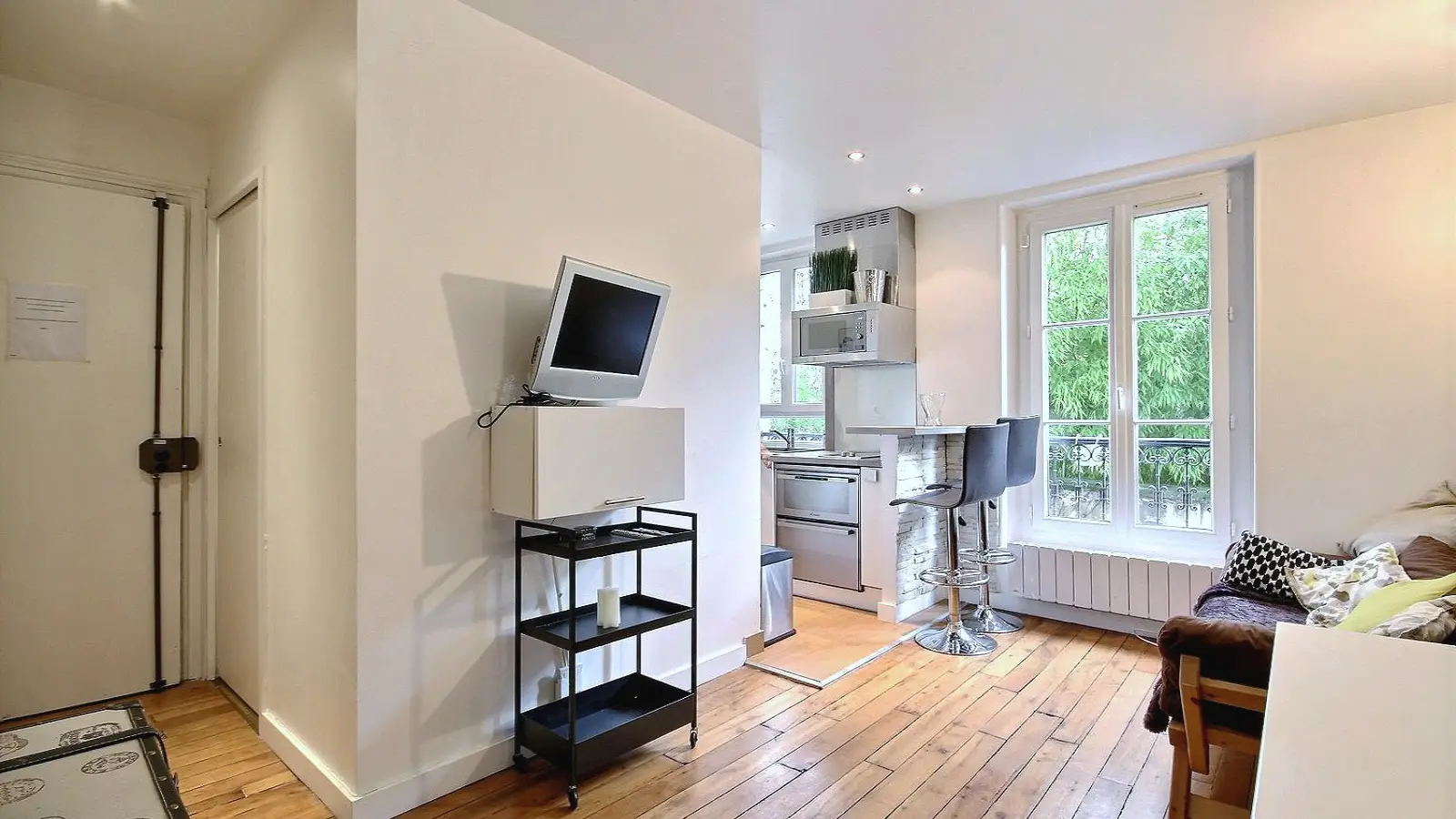 Flat Rue Buffon in Paris