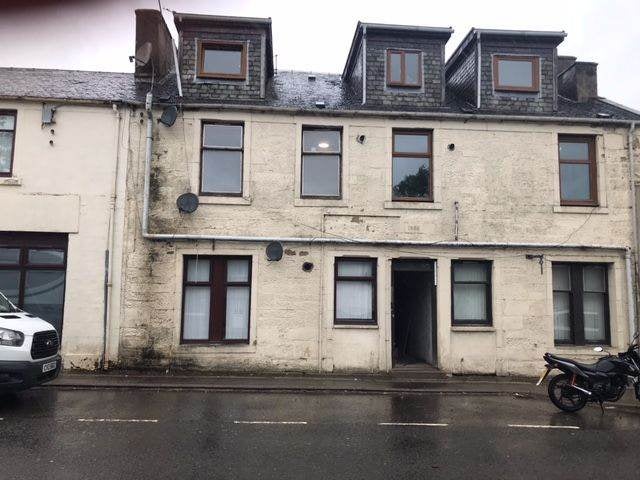 Flat Castle in New Cumnock