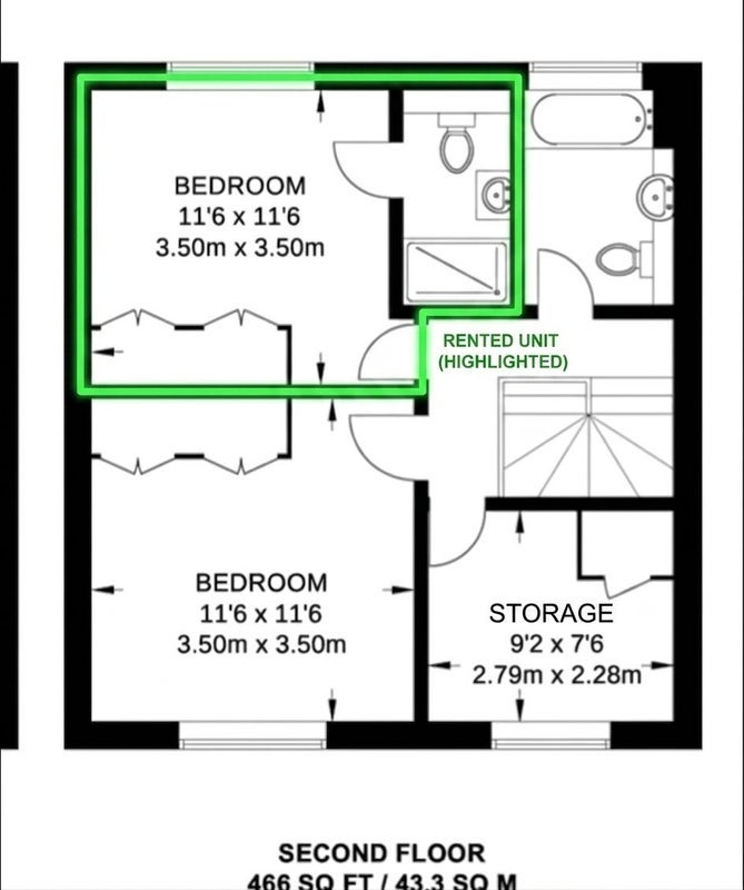 Room Chippenham Mews in City of Westminster