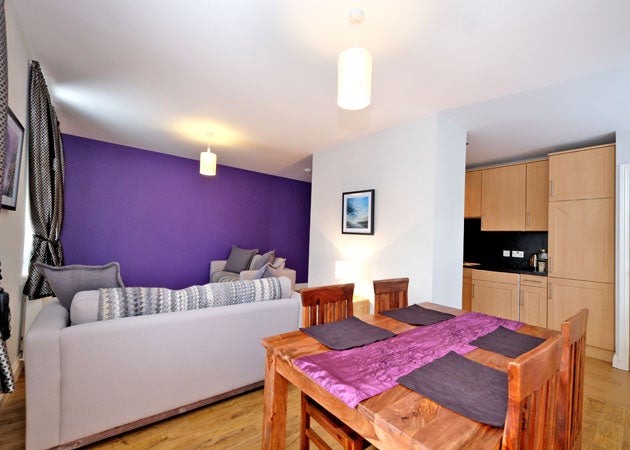 Flat Bon Accord Square in Aberdeen City