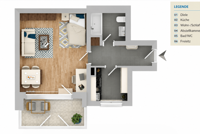 Wohnung Korbinianstraße in München