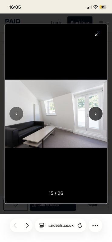 Room Essex Road in Greater London