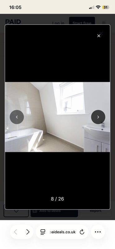 Room Essex Road in Greater London