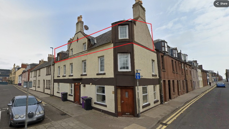 Flat High Street in Arbroath