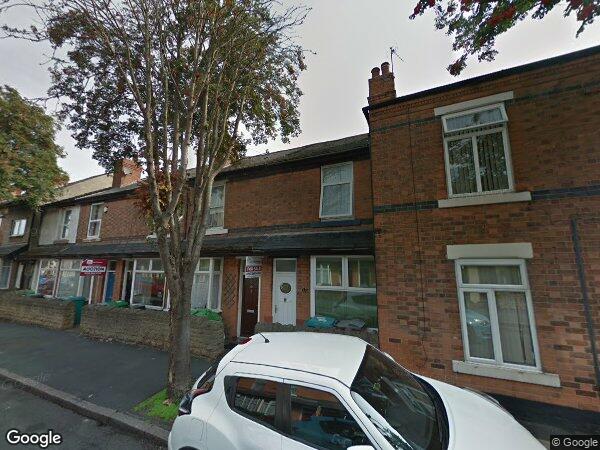 House Whittier Road in Nottingham
