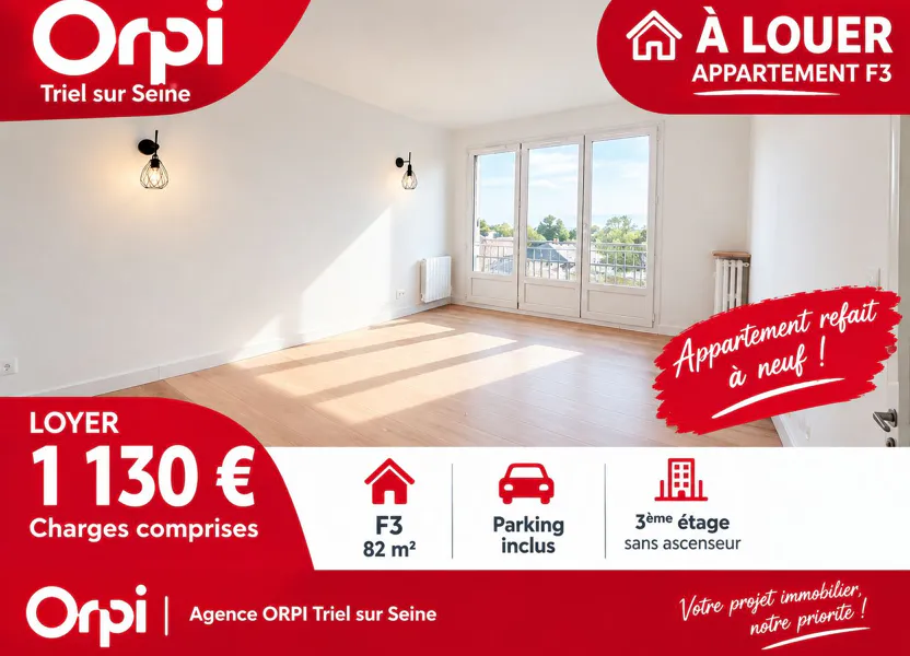 Flat Sente des Petites Terres in Triel-sur-Seine