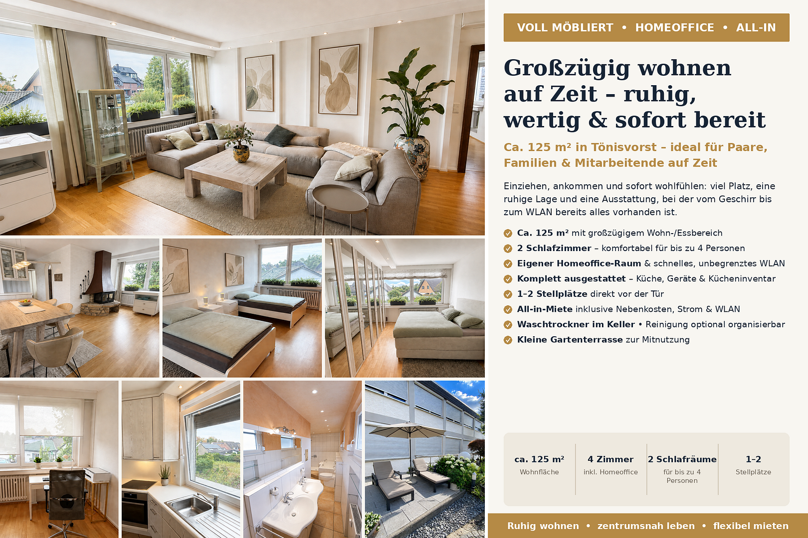 Wohnung Rosenstraße in St. Tönis