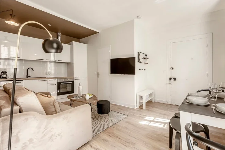 Flat Rue du Temple in Paris