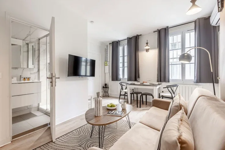 Flat Rue du Temple in Paris