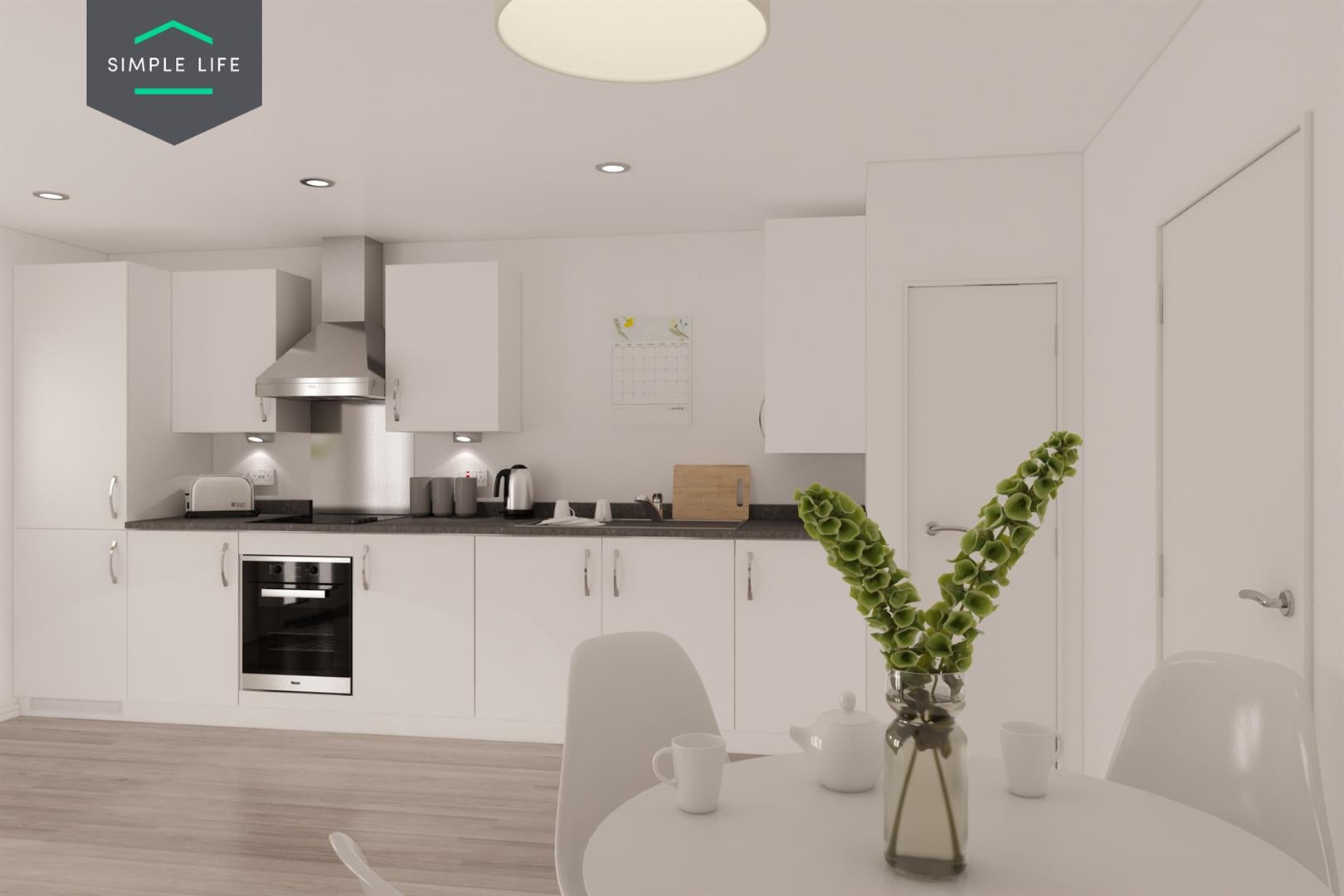 Flat Hilton Square in Leigh