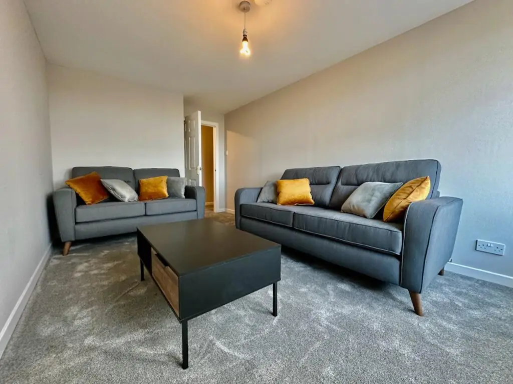 Flat Leith Walk in City of Edinburgh