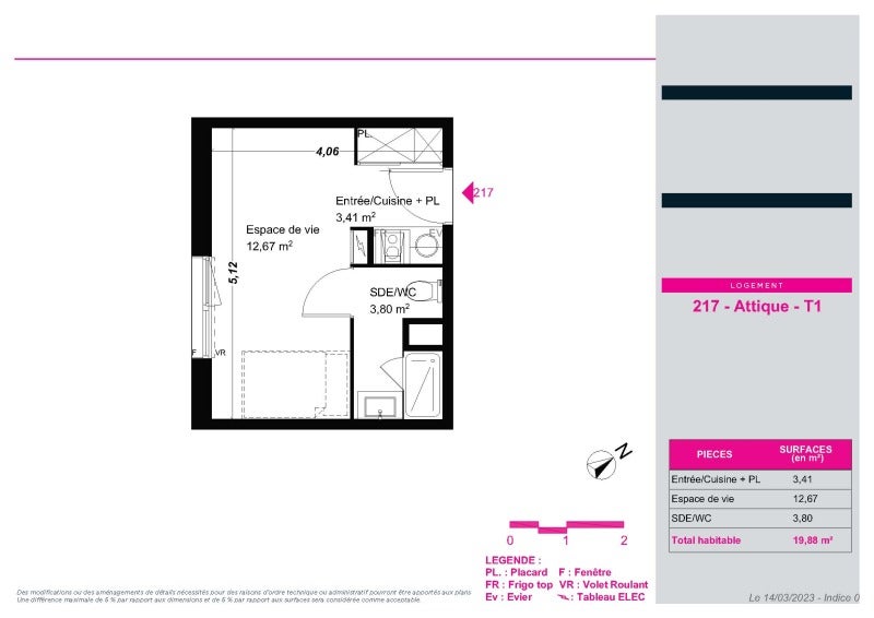 Appartement Rue de Pîtres à Franqueville-Saint-Pierre