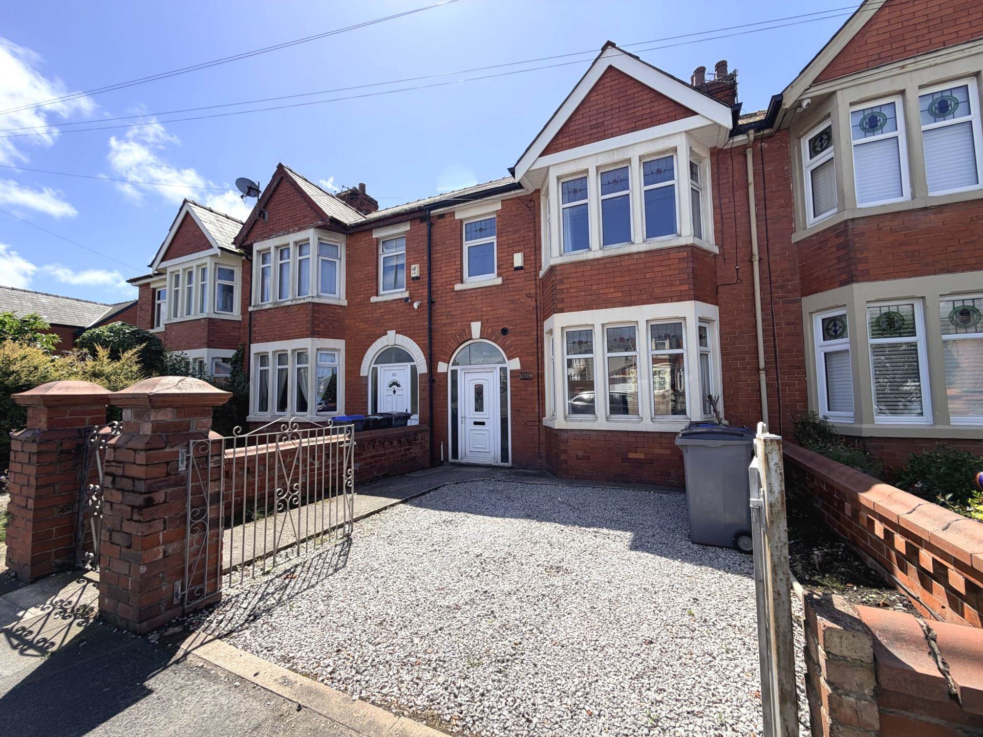 House Park Road in Blackpool