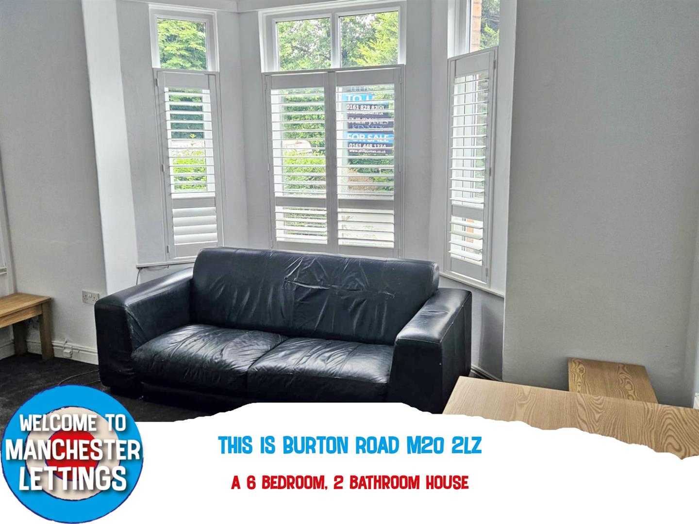 Flat Burton Road in Manchester