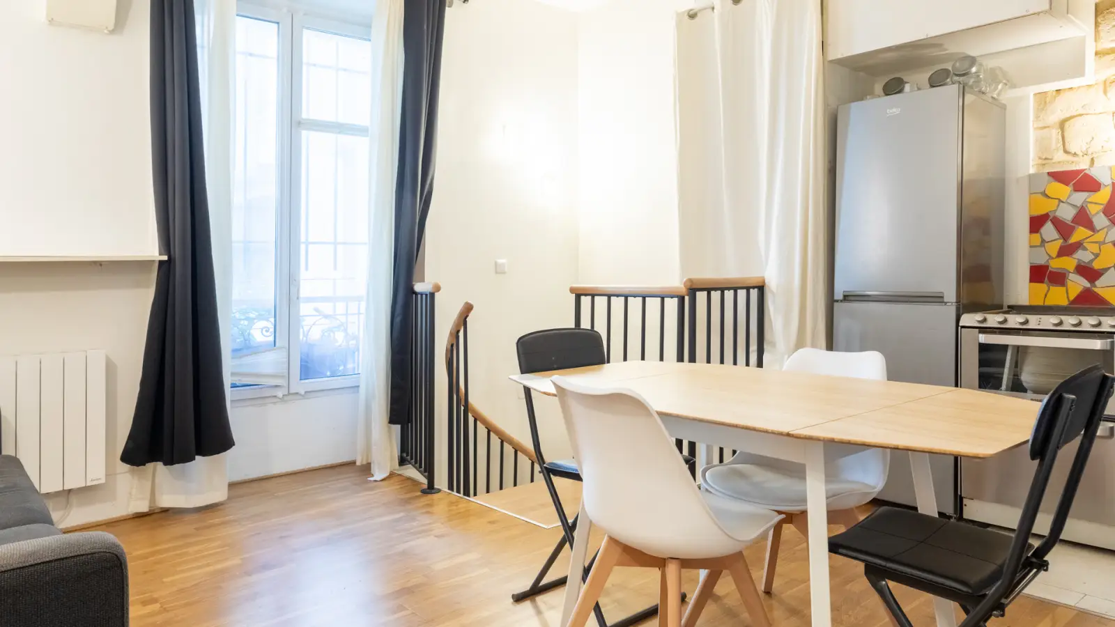 Flat Rue des Panoyaux in Paris