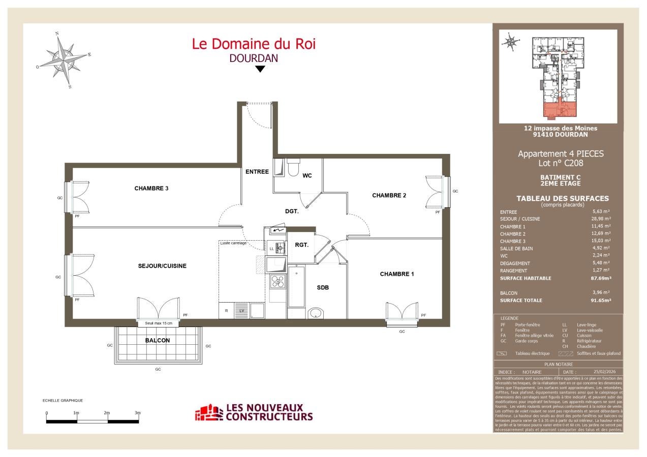 Appartement Impasse des Moines à Dourdan