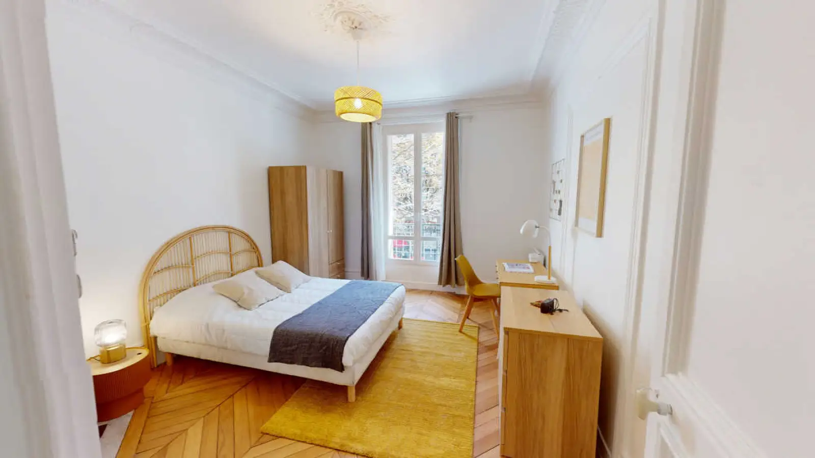 Chambre Rue Chaligny à Paris