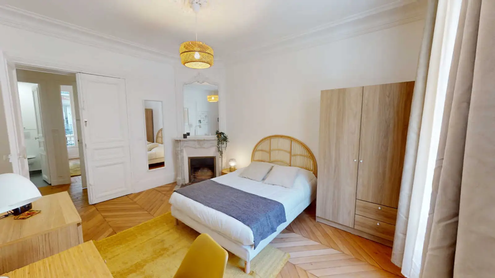 Chambre Rue Chaligny à Paris