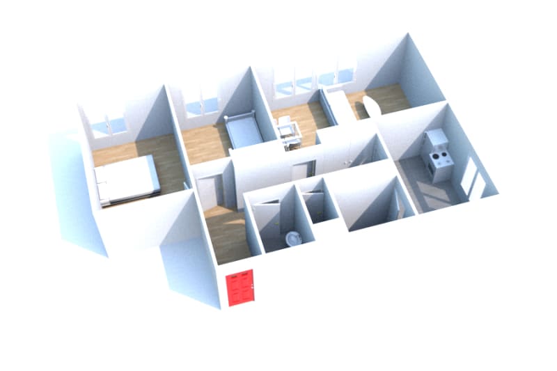 Appartement Sente aux Loups à Déville-lès-Rouen