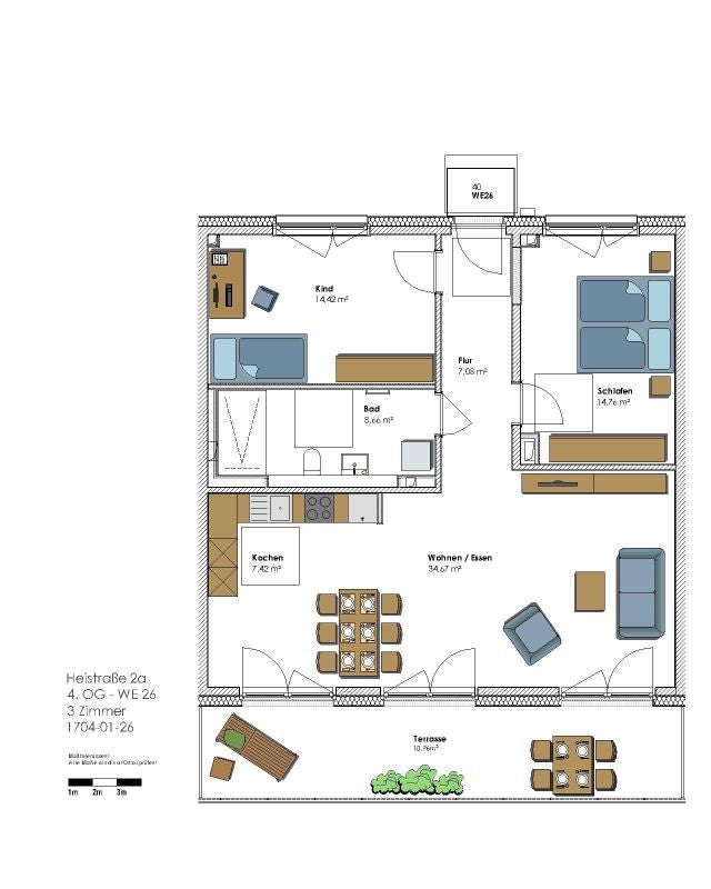 Wohnung Heistraße in Gelsenkirchen