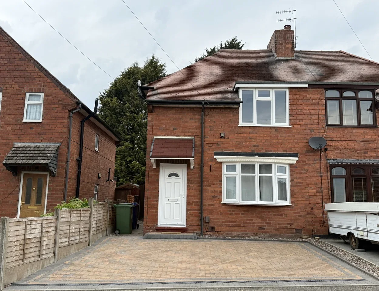 House Farm Road in Dudley