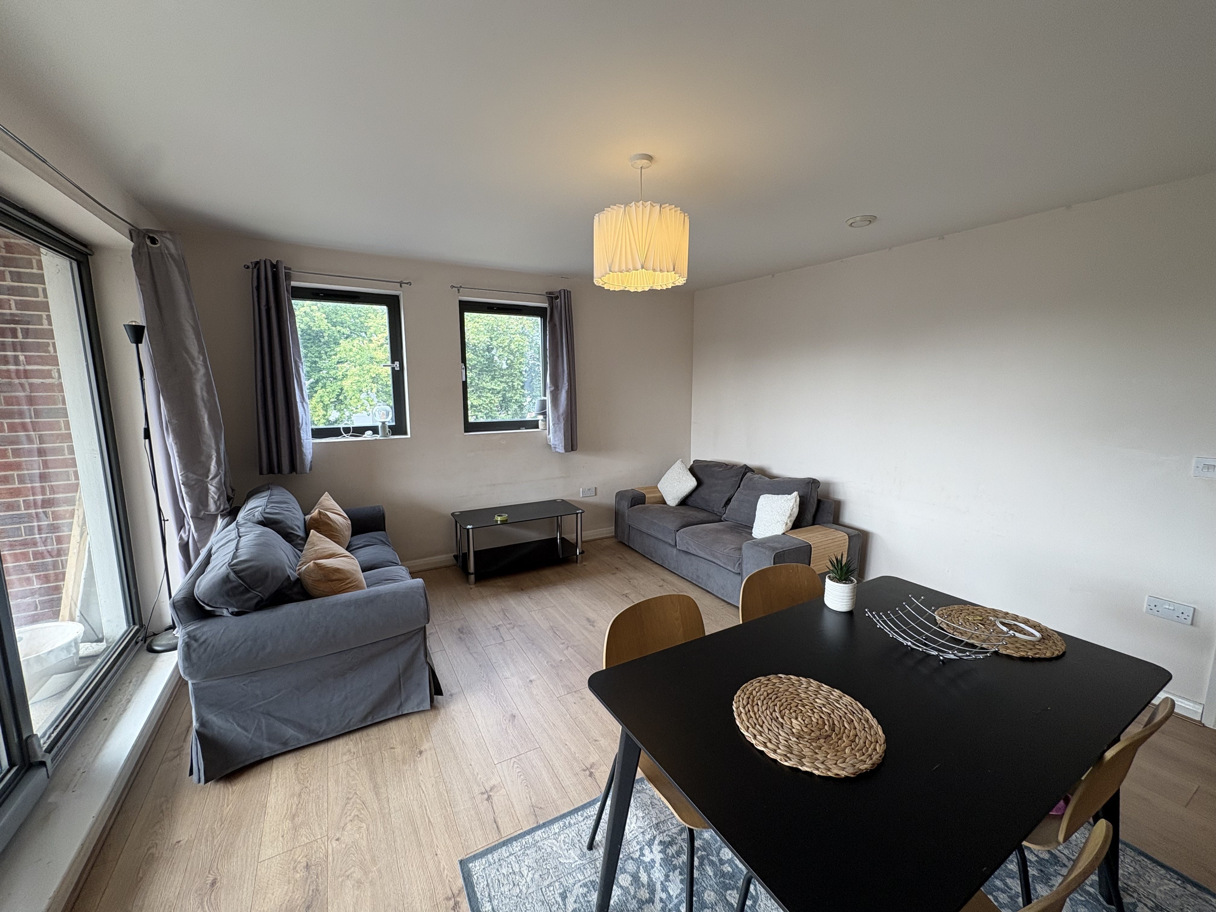 Flat Derby Road in Nottingham