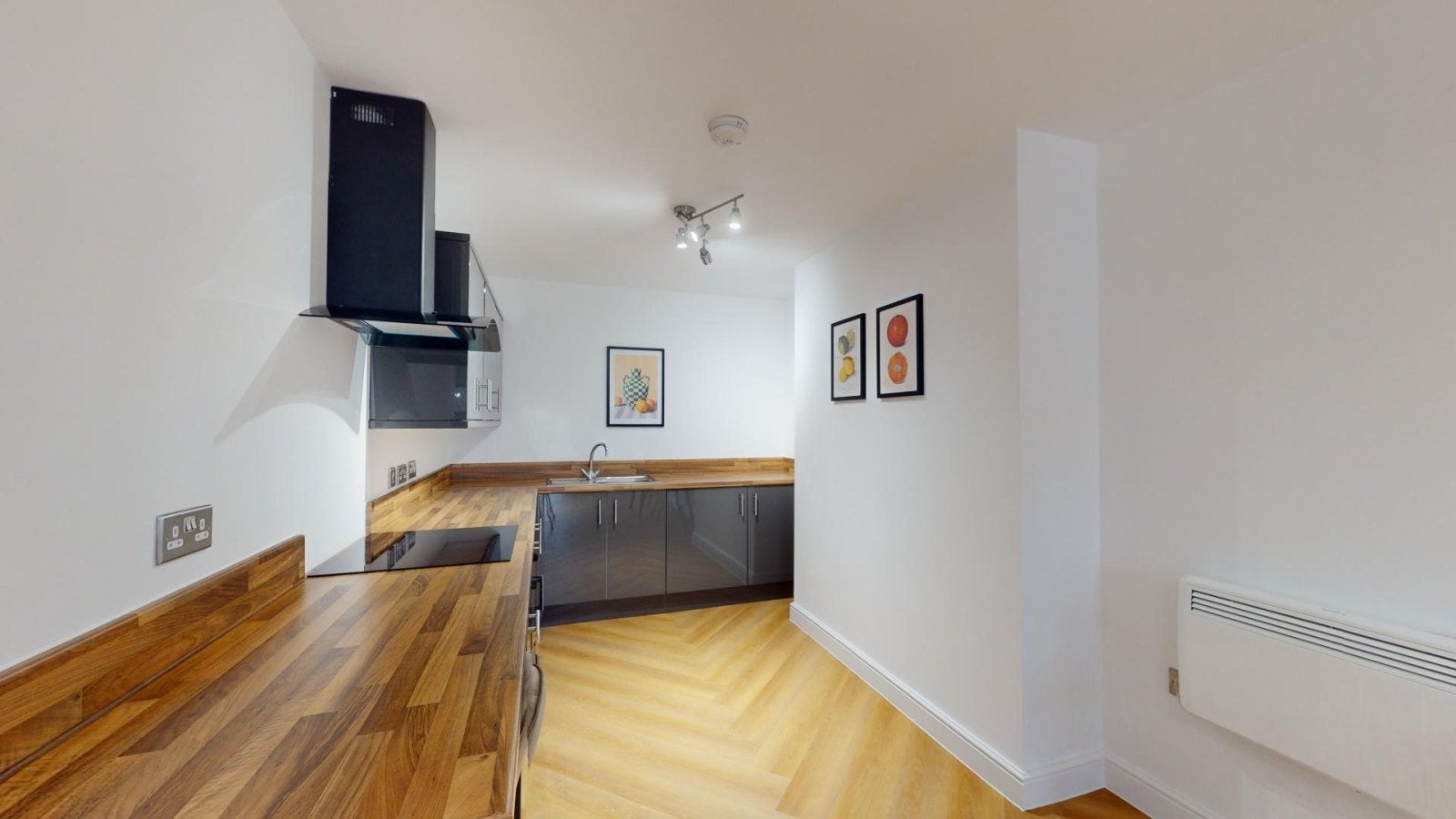 Flat Derby Road in Charnwood