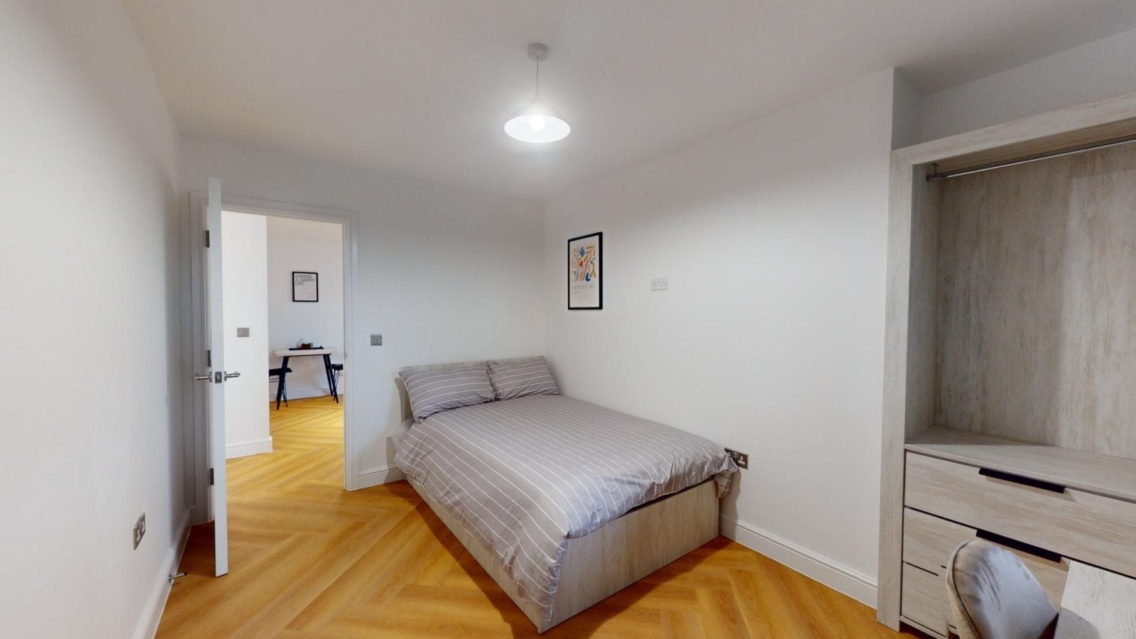 Flat Derby Road in Charnwood