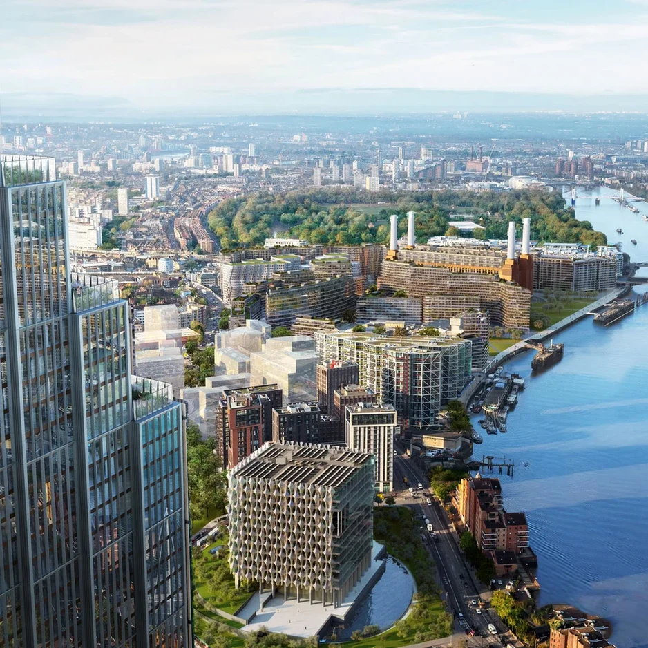 Flat Carnation Way in Greater London