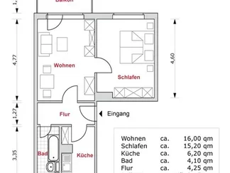 Wohnung Riethstraße in Erfurt