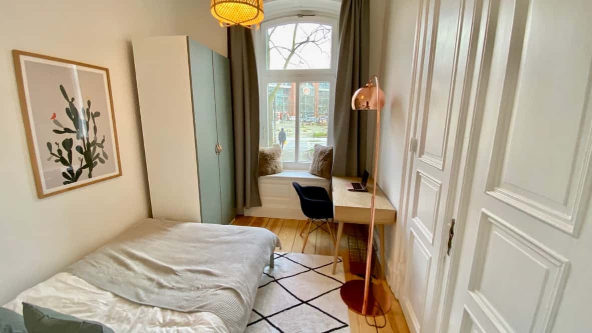 Zimmer Detlev-Bremer-Straße in Hamburg