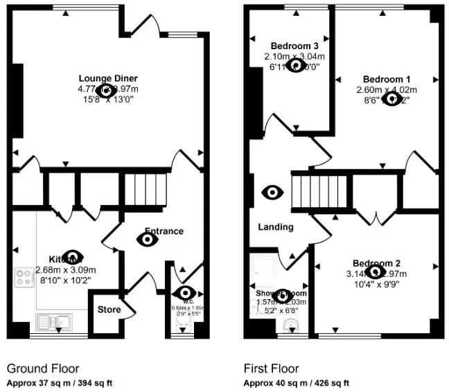 Flat Riley Road in Greater London