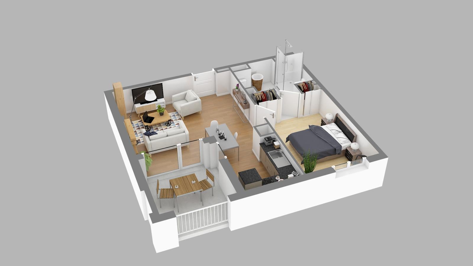 Appartement Rue Louis-Denis Mallet à Bègles