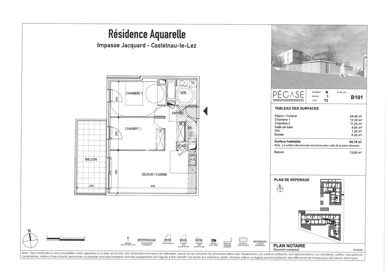 Appartement Impasse Jacquard à Castelnau-le-Lez