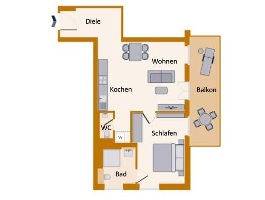Haus Maria-Merian-Bogen in Hanau