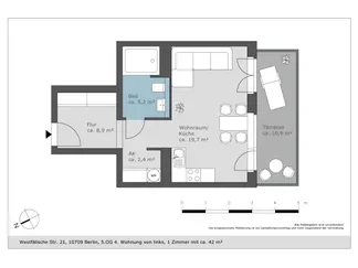Wohnung Westfälische Straße in Berlin
