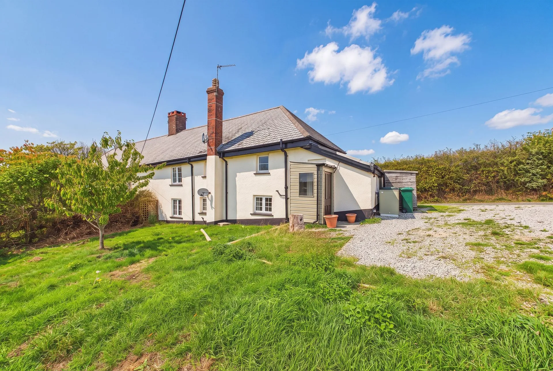 House Croft Lane in West Devon