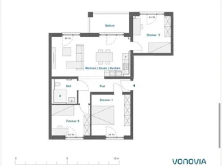 Wohnung Eltingstraße in Essen