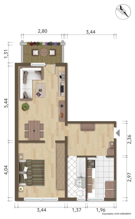 Wohnung Hufelandstraße in Hoyerswerda