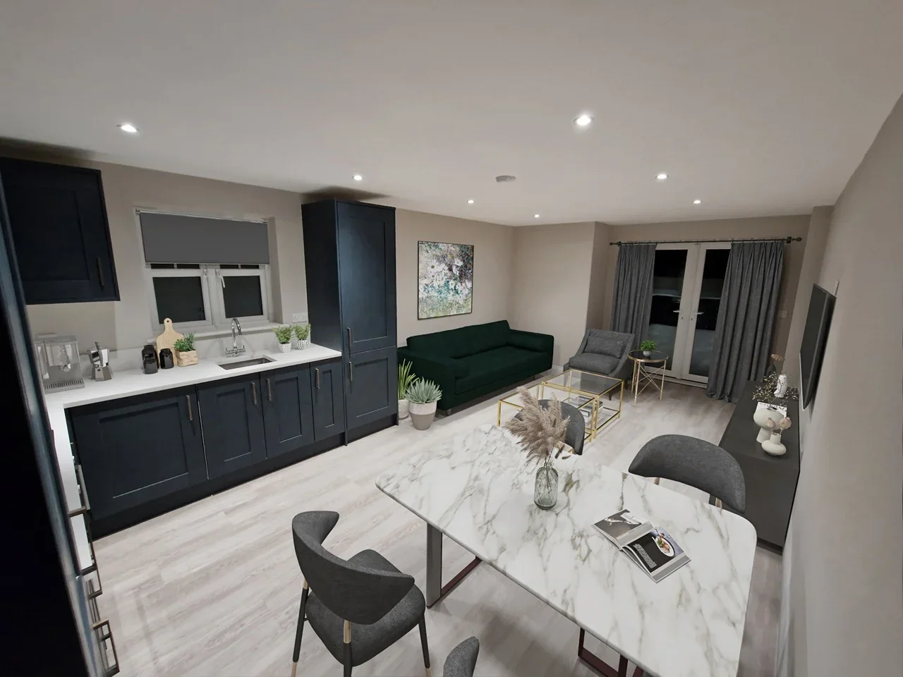 Flat Bedford Road in Wootton