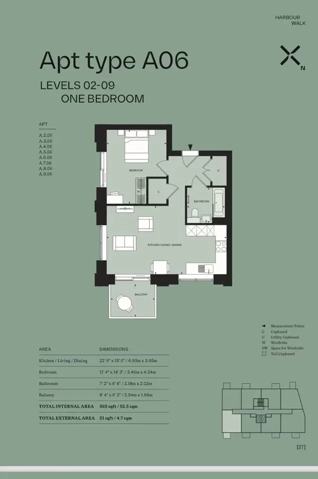 Flat Chandlers Avenue in Greater London