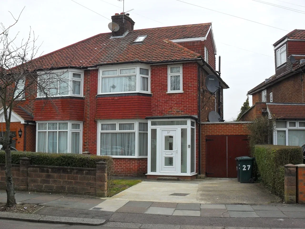 House New Way Road in Greater London